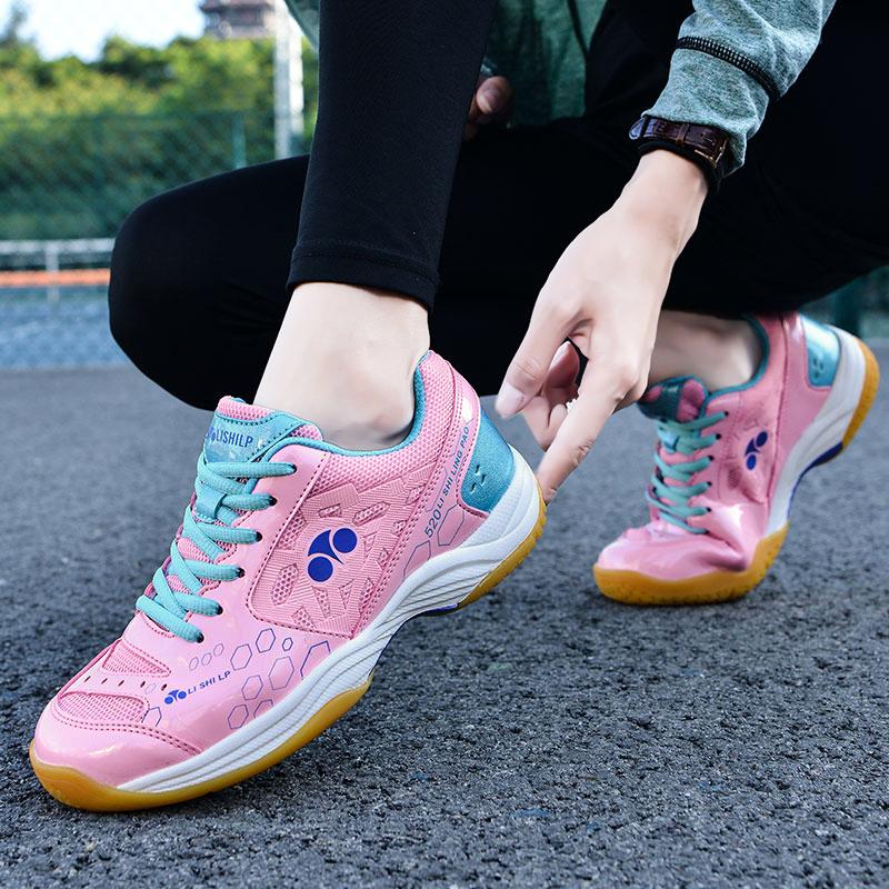 Adolescent Adult High-quality Shock Absorption Anti-skid Wear-resistant Fashionable Outdoor Badminton Shoes Tennis Shoes Sports Shoes