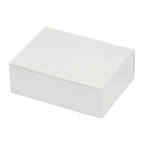 Cotta Cake Box, White Short NC No. 8, 77713
