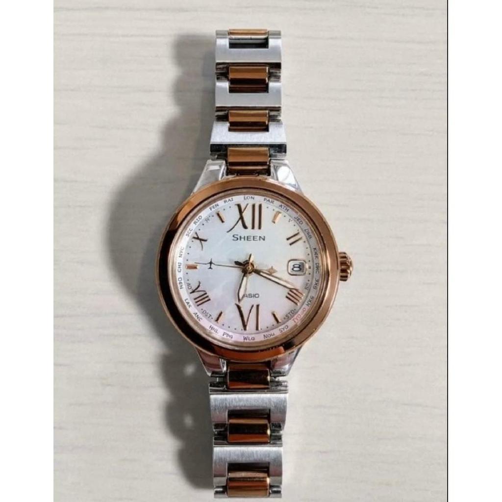 Used CASIO SHEEN ladies watch