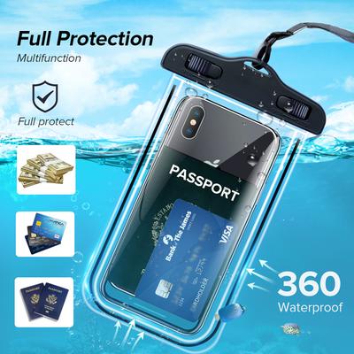 Custodia impermeabile universale per telefono IP68 in PVC, custodia impermeabile per iPhone 14 Pro Max 12 11 8 Huawei Xiaomi Redmi Samsung