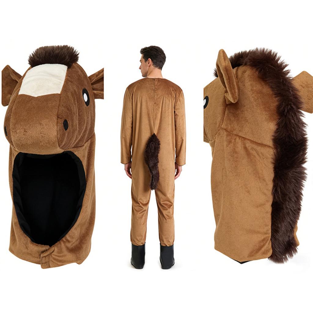 Costume Cosplay Cavallo Unisex per Bambola Set