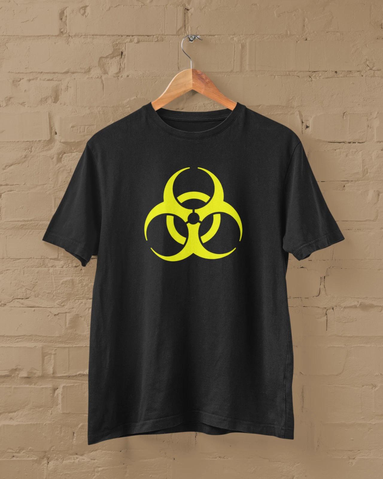 BIOHAZARD T-Shirt (heavy metal chemical toxic heavy rock band dad husband gift) 2XL