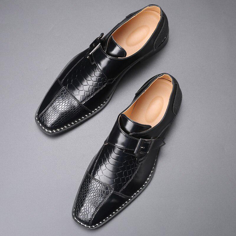 Zapatos de vestir para hombre Hebilla Business Skyle Oxfords Zapatos  formales de cuero Elegantes mocasines de boda comprar a buen precio —  entrega gratuita, reseñas reales con fotos — Joom