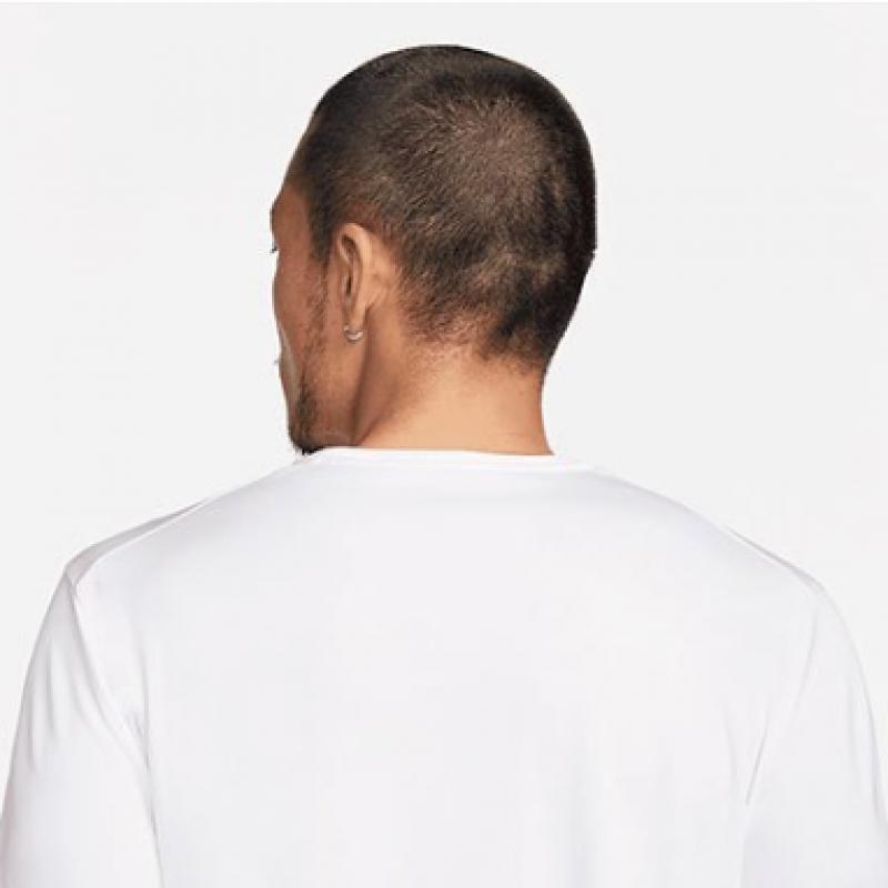 Nike Short Sleeve Tee Dry Fit Uv Mylar Running Top Dv9316 100 S2303