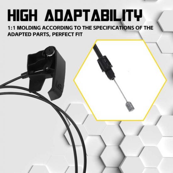 For 2007-2014 Cadillac Escalade Chevrolet GMC Hood Latch Release Cable Handle EK