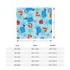 Sesame Street Cartoon Blanket Coral Fleece Plush Spring/Autumn Abby Cadabby Breathable Throw Blankets for Bed Bedroom Rug Piece