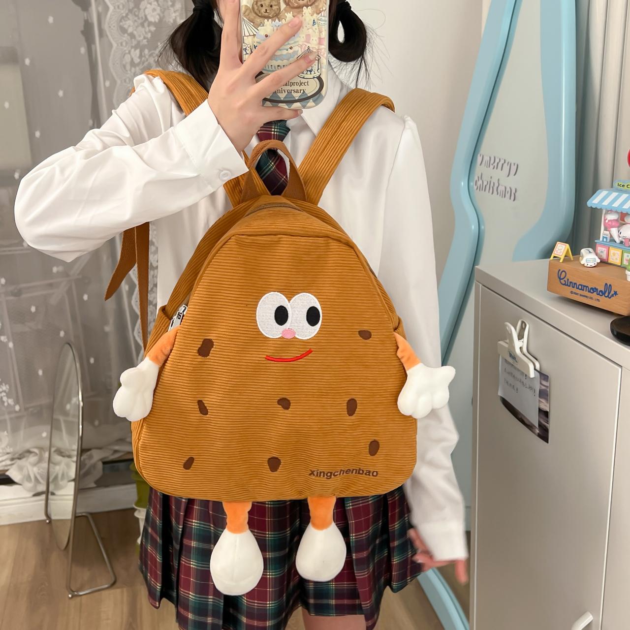 Маленькая сумка-книжка с милым печеньем для женщин — фото 3