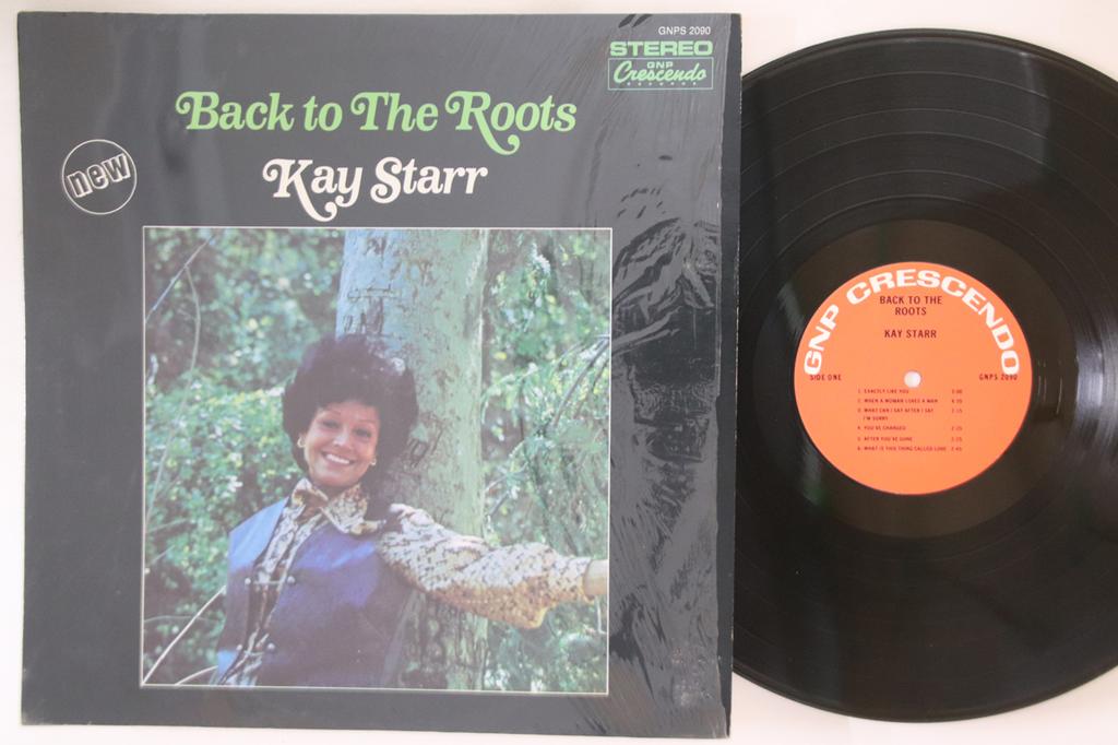 LP Record KAY STARR - Back To The Roots GNPS2090 GNP CRESCENDO 1975 US Jazz Used