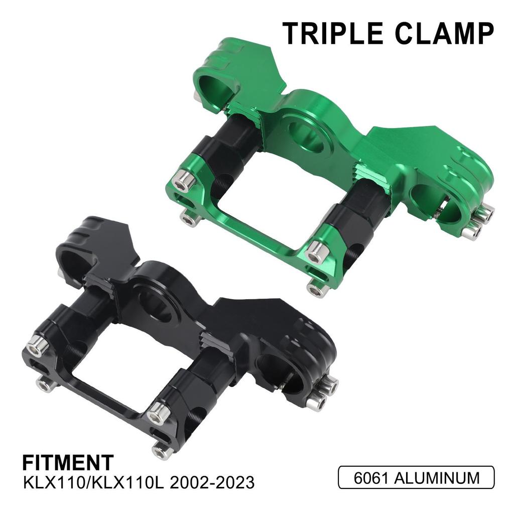 Aluminum Upper Triple Clamp Block for KLX110/KLX110L Off-Road Motorcycle
