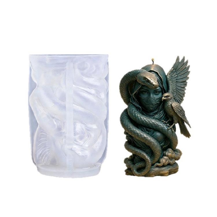 

Unique Hawks And Leaf Shaped Silicone Mould Ideal For Home Aromatherapys Candle 1