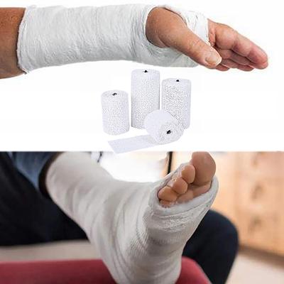 Gipstuchrollen Bandagen Cast Orthopädisches Klebeband Stoffgaze Notfall Muskelband Erste Hilfe Schutzhalterung Gesundheitswerkzeug