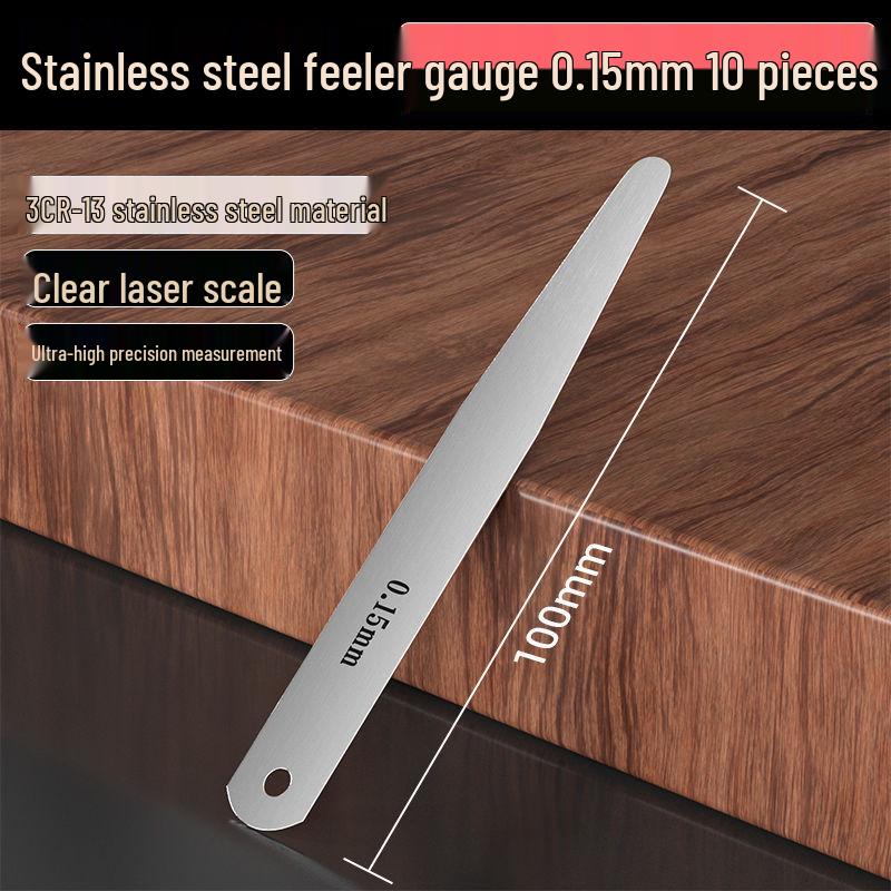 Vysoce přesná sada měrek vůle ventilů z nerezové oceli - Doprava zdarma