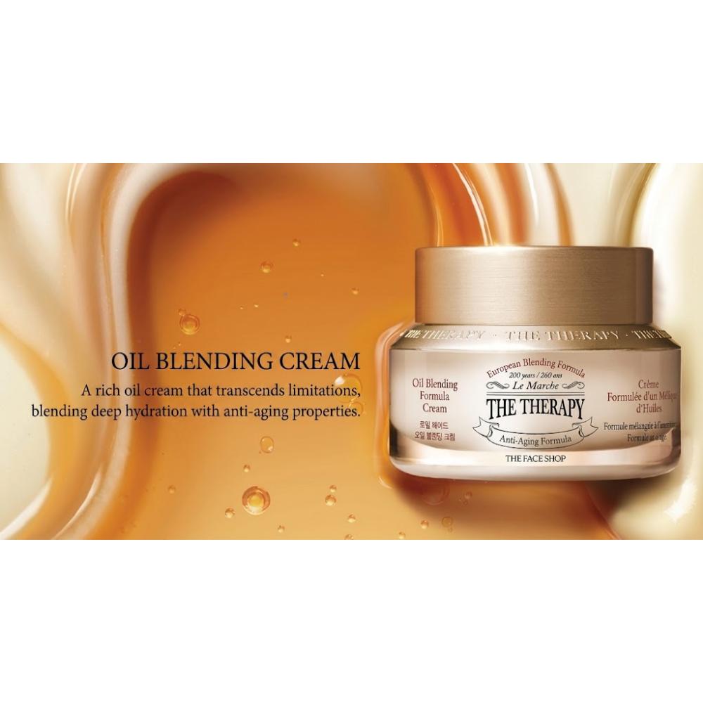 The Face Shop The Therapy Royal Made Oil Blending Fomula Cream 50ml