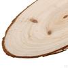 Unfinished Natural Oval Wood Slice Circles Wedding Decor