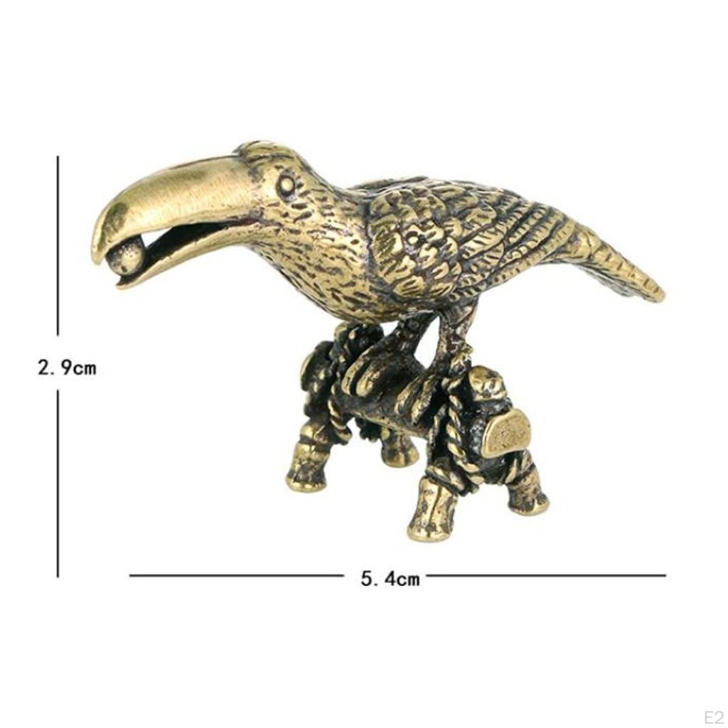 Incense Holder Burner Handmade Ornaments Parrot Statue Figurine for Housewarming Gift