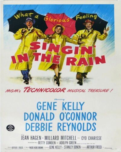 Singin In The Rain Retro Metal PlaqueSign Pub Bar Man CaveAluminum 20x30cm(7.8x11.8inch)
