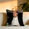 Beliebter Schauspieler Leonardo DiCaprio Kissenbezug Quadratisch Doppelseitig Sofakissenbezug Schlafzimmer Nachttischkissen