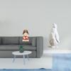 Resin Figurine Mother Penguin Statue Collectible Birthday Gift Sculpture Tabletop Ornament for