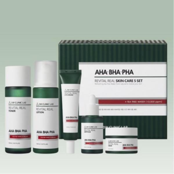 

3W Clinic Lab 3HA Acne Care Skincare Set (5-Piece Set) – For Teens & Adults 5-Piece Set