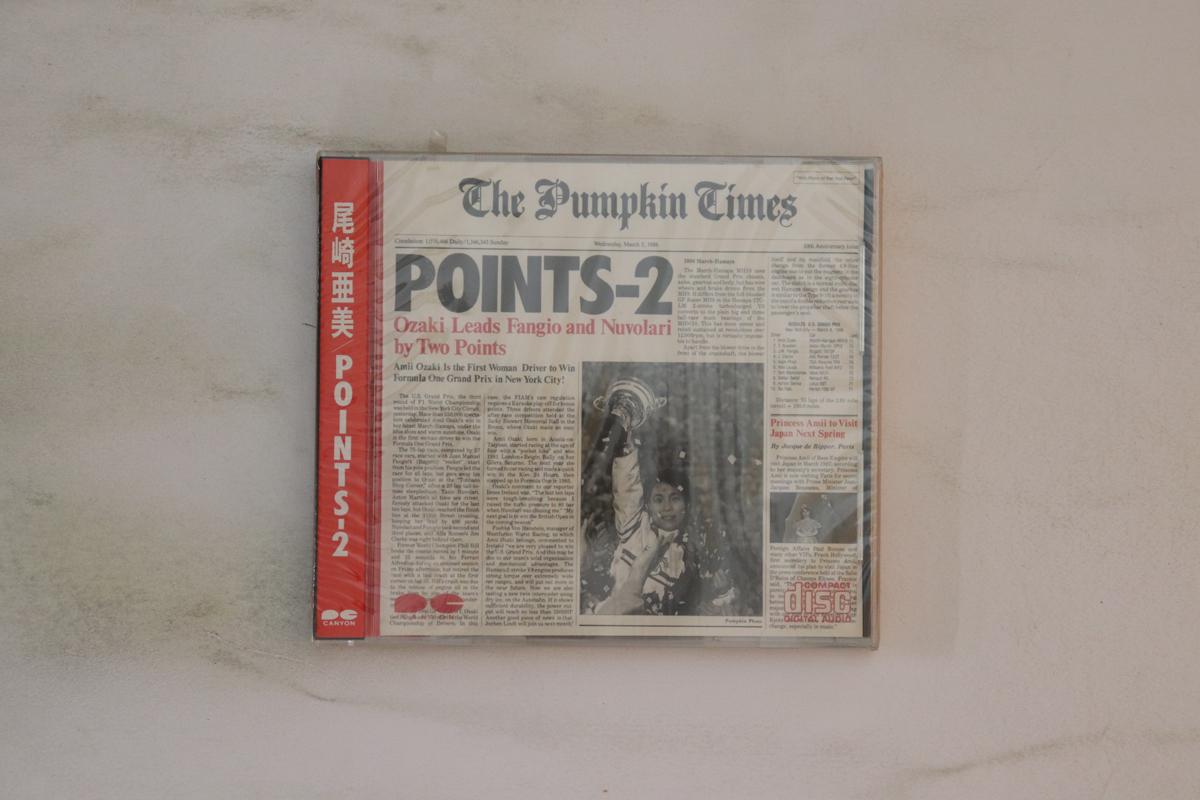 

CD AMI OZAKI - POINTS-2 D32A0164 F-Label 1986 Japan Obi Japanese Pop/Rock Used
