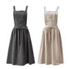 Korean style Florist Apron Nordic Kitchen Apron Simple Linen Aprons