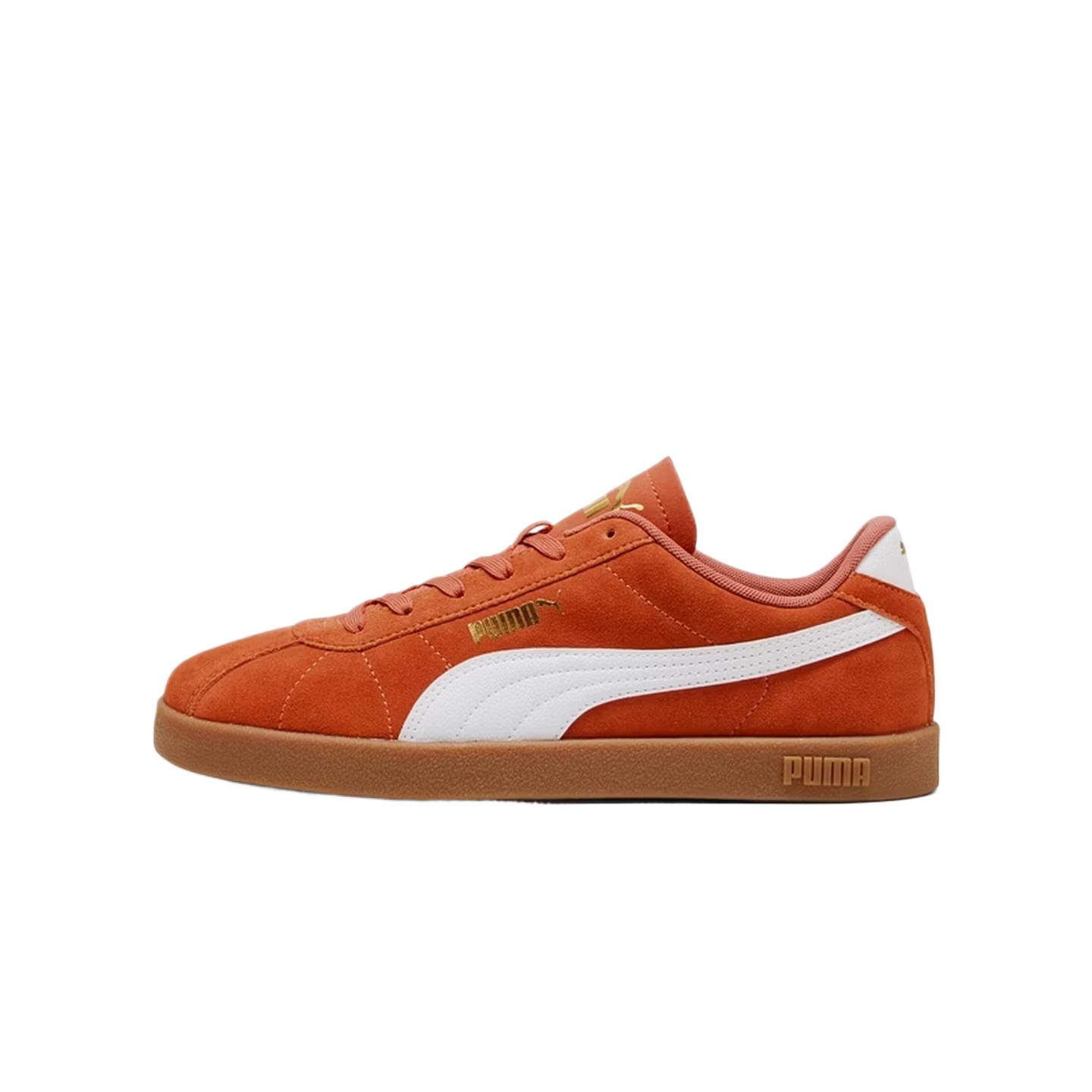 Puma Club II Era Unisex Cherry White Sneakers 397444-26 EU 39