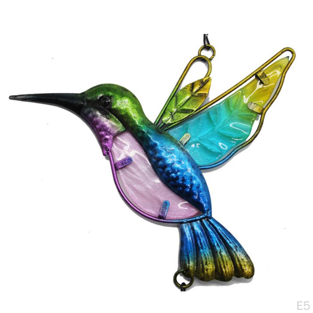 Kolibri / Libelle Metall Windspiel, Glocke, Windspiel für Entspannung, Anmut,