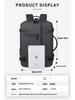 Herren- & Damenmode Business-Rucksack: High-End, Wasserdicht, Pendler- & Reisetasche