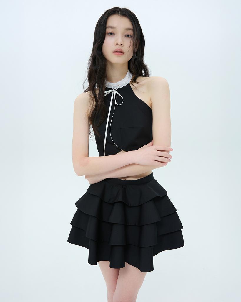 Leobyui Quartet Skirt Black