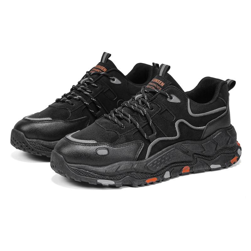 Breathable Men's Shoes New Versatile Men's Sports and Leisure Running Outdoor Wear-resistant Hiking Hiking Shoes