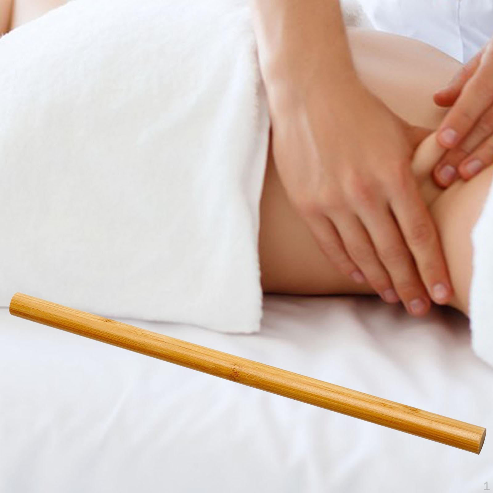 

Набор бамбуковых массажных роликов для релаксации и оздоровления тела 30x1.5cm