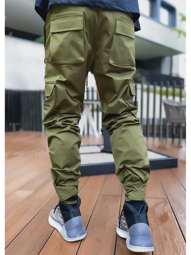 Europäischer & Amerikanischer Stil Multi-Taschen Lässige Herren Baumwoll-Overalls - Sommermode