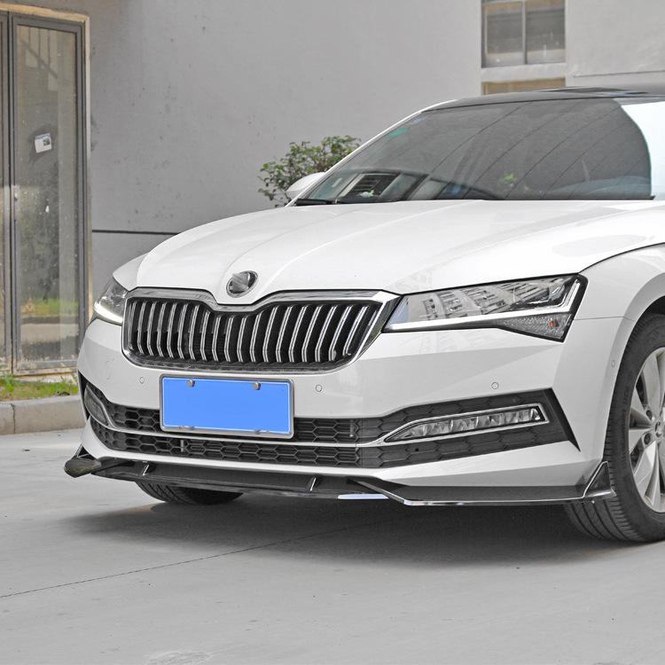 Front Splitter and Rear Wing for 2018 Skoda Octavia/Superb - Corner Guards and Bumper Lip