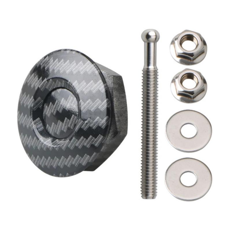 Universal 30mm Push Button Bonnet Hood Pin Lock Clip Kit Quick Latch Release Engine Bonnet Lock Exterior Parts Articles