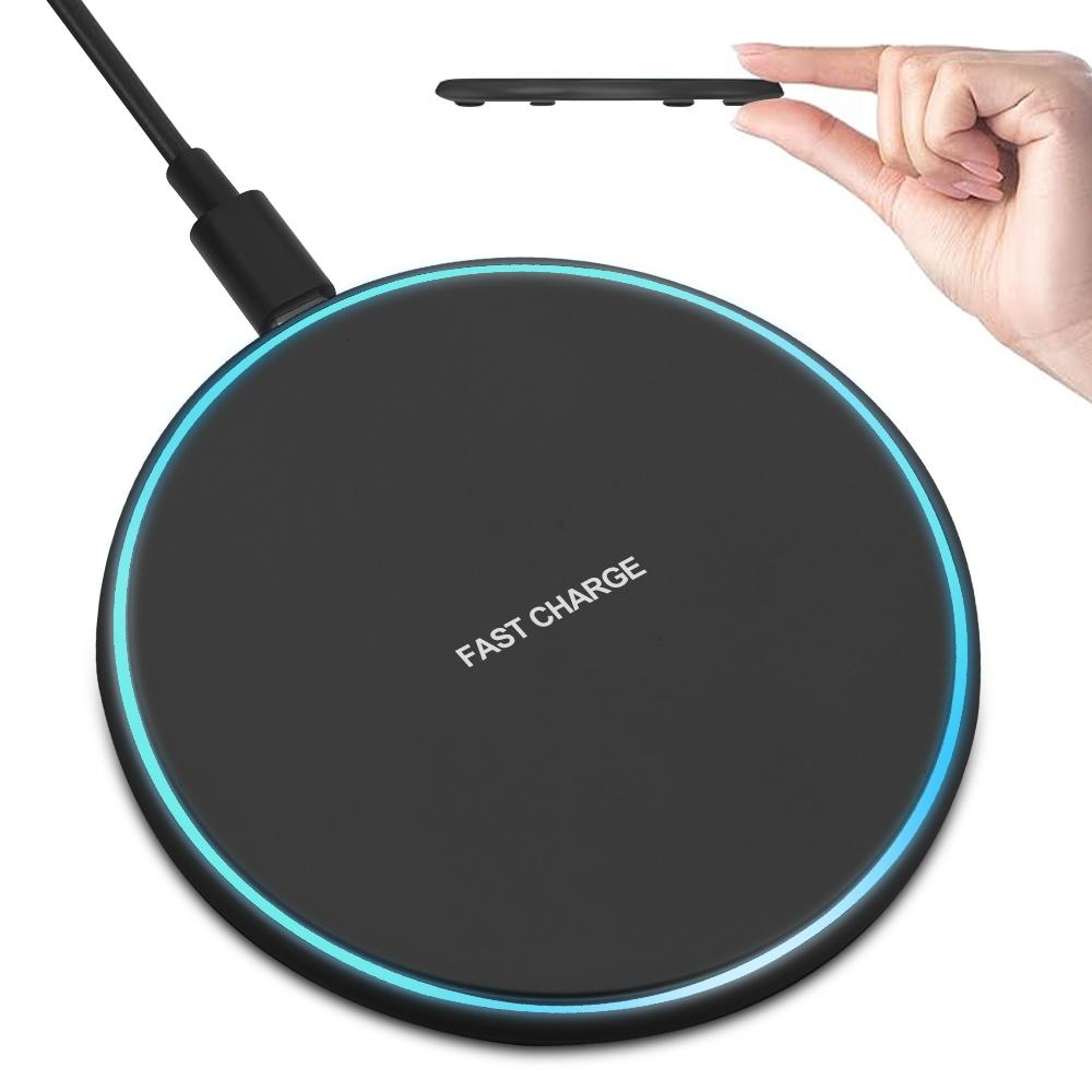 60W Wireless Charger Pad Stand for iPhone 15 14 13 12 11X8 Samsung Xiaomi Phone Chargers Induction Fast Charging Dock Station