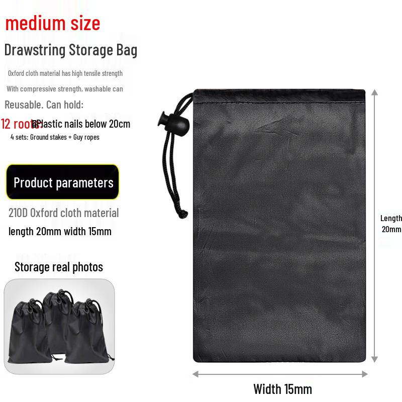 OEING Tent & Tarp Ground Stakes