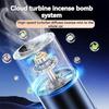 Spray Car Viewing Aromatherapy Diffuser, 2025 New Smart Car Air Freshener, 3 Mist Level, Rechargeable  (Refreshing White Tea)