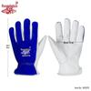 Rongzhitou Heat-Resistant Cowhide Welding Gloves - Thick, Wear-Resistant, Anti-Scald Industrial Protective Gear