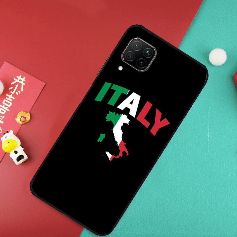 Italy Flag For Huawei Nova 7i 8i 3i 11i Nova 10 9 SE 5T Y60 Y70 Y90 Y61 Y91 P20 P40 Lite P30 Pro Case
