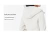 Luqilulu Women's Winter Plus Velvet Warm Hooded Slim Fit Outdoor Sports Jacket