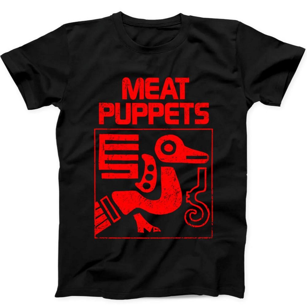 Meat Puppets Best Seller Rock Alternative Music Gift Black Tee T Shirt 516 Unisex T-Shirt XL