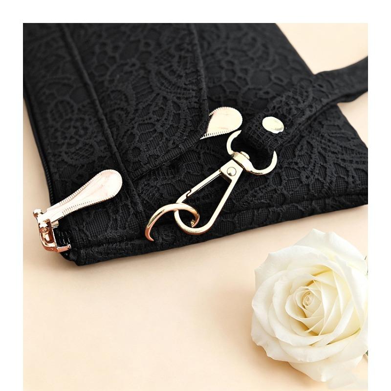 Versatile Multi-color Wrist Clutch Bag Women's Light and Thin Portable Mobile Phone Change Storage Bag Casual Bag