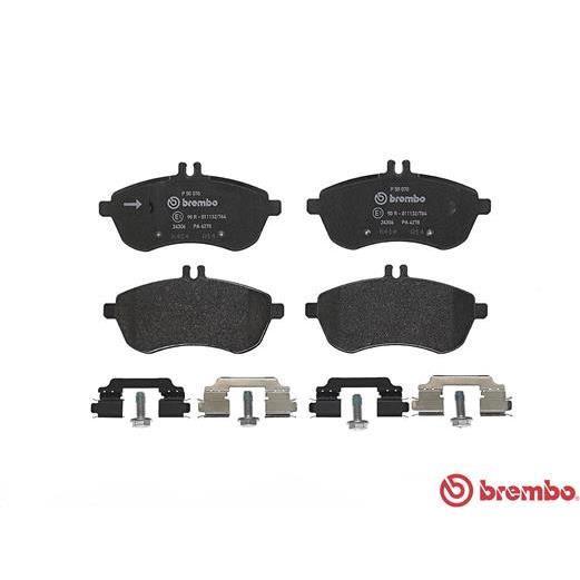 Brembo kit de plaquettes de frein p50070 - 4 pièces