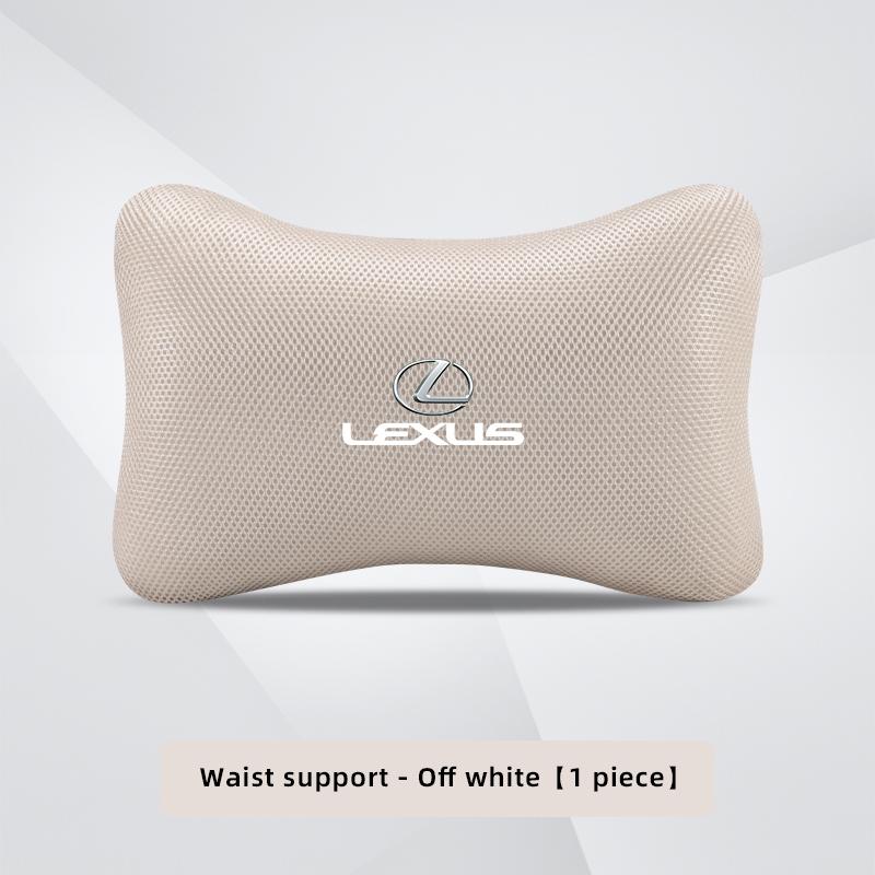 Auto Belüftung Kopfstütze Eis Seide Lendenkissen Nackenkissen für Lexus LS LC RZ IS350 ES300 GS350 CT200h GX460 LX570 RX500h NX300