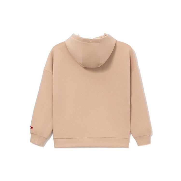 Li Ning Sports Trendy Collection Sweatshirt Women's Mist Apricot AWDS156-4