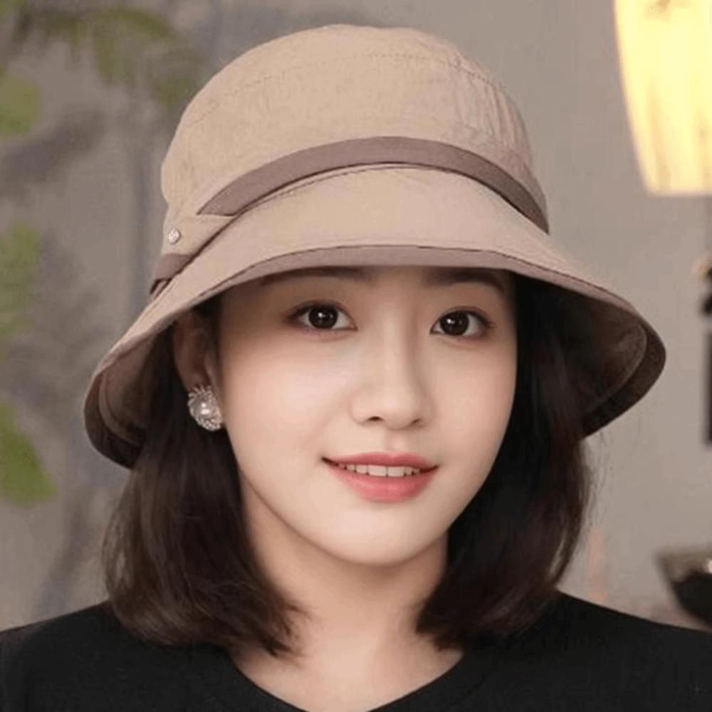 Быстросохнущие ведерные шляпы Легкая рыбацкая шляпа Модная маска для лица Солнцезащитная шляпа Повседневная одежда хаки