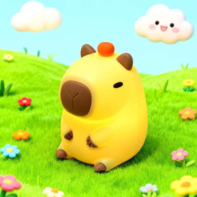 Rechargeable Cute Duck Silicone Night Light - Bedside & Atmosphere Lamp