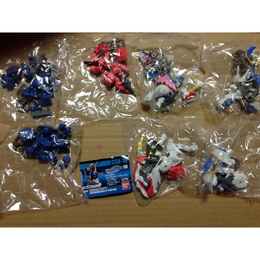 

Мобильный костюм Гандам Гашапон Воин NEXT18 Все 7 типов набор