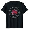 Funny Astrophotography Photographer Night Sky Photography Graphic Tshirts Casual Tshirt 100 Cotton Loose Oversized T Shirt