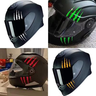 Monster Geisterkralle Motorradhelm & Roller Aufkleber